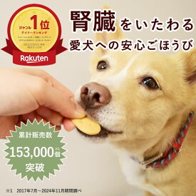 犬 腎ケア プラス クッキー 80g　オリジナルクッキー　犬用 なた豆　おやつ　トリーツ　低リン（0.18%）で腎臓に配慮されたオヤツ 犬 の 無添加 おやつ 帝塚山ハウンドカム　おかし　お菓子 犬用 国産