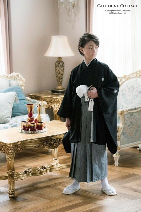 楽天市場】【セール】卒業式 男の子 袴 着付カンタン紋付き羽織袴  