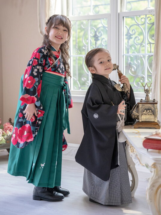 楽天市場】【セール】卒業式 男の子 袴 着付カンタン紋付き羽織袴  