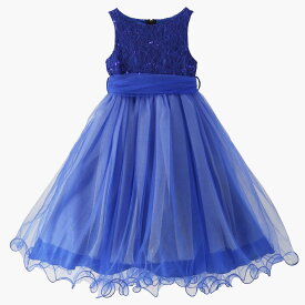 まとめ割10%CP／【最強超目玉】子供ドレス ゴージャスなスパンコール レース チュールの女の子ドレス 結婚式や発表会に輝く華やかな装いを ジュニア コンクール TAK 女の子 キャサリンコテージ超目玉 fuku