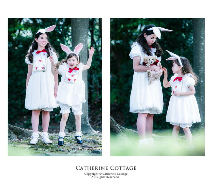 楽天市場 アリス白うさぎコスチュームセットtak キャサリンコテージ