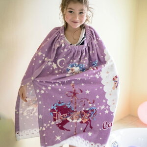 【全品値下 最強超目玉】ラップタオル プールタオル 女の子 80cm丈 綿100% 巻きタオル キッズ ジュニア レディース 上質でソフトな肌触り 子供 ロング スイミング 水着 小花柄 猫柄 マリン柄