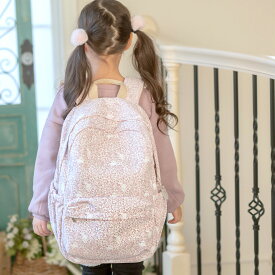 送料無料 超目玉 女の子 リュックサック リュック 軽量 大容量 小花柄 猫柄 通園 通学 ベージュ ピンク ブルー キャサリンコテージ TAK