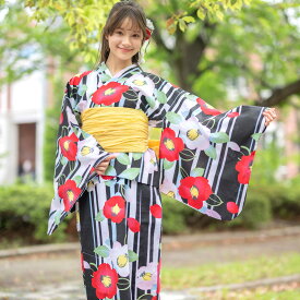浴衣 レディース セパレート 二部式 【メガ処分セール】ワンピース 2way 兵児帯 2点セット ゆかた ジュニア 大人 150 160 サンドレス カジュアル 和装 上質 織り生地 簡単 着付け 夏祭り 花火大会 和柄 花柄 レトロ モダン かわいい おしゃれ キャサリンコテージ TAK　処分