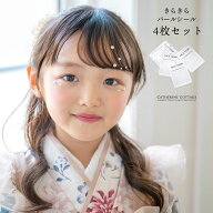 【処分セール】パールシール　フェイス・ヘア兼用ステッカー 4枚セット【メガセール メール便送料無料】 …