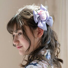 【超目玉処分SALE 】ちりめんリボンフラワーコーム 和装髪飾り ヘアアクセサリー TAK キャサリンコテージ超超目玉