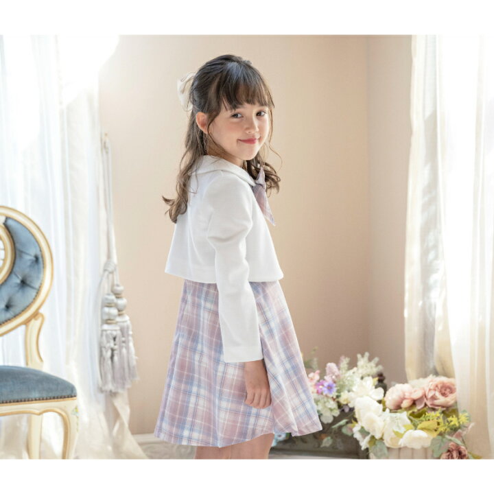 楽天市場】【目玉セール】入学式 女の子 子供服 スーツ チェック 