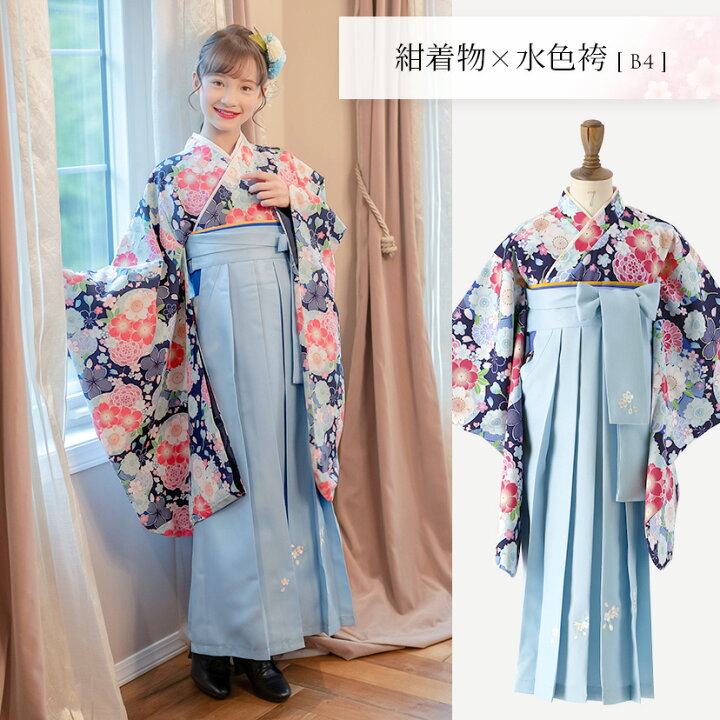 楽天市場】【入学卒業最終セール】簡単袴セット 京都絵師描き下ろし  