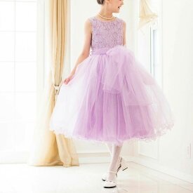 【2点で10%offCP】【超目玉処分SALE】子供ドレス スパンコールレースチュールドレス ピアノ発表会・結婚式用 キッズドレス TAK　キャサリンコテージ超超目玉