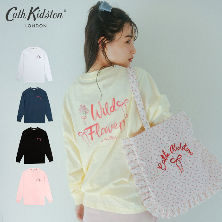 楽天市場】キャス キッドソン 公式 ロングスリーブTシャツ Wild Flower 