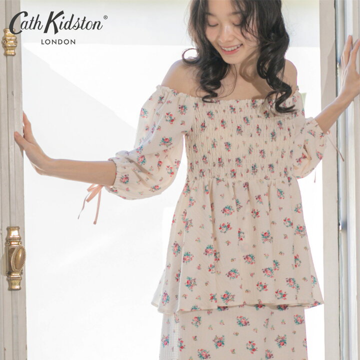 楽天市場】60%OFF キャス キッドソン 公式 2way パフスリーブブラウス 
