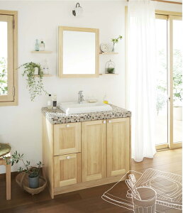 ȖC̖؂ƃUCN^C̐ʉϑƃ~[̃ZbgyWB-001zԌ945mm s600mm Јodl J[Fi`F F܂ WOOD ONE[Ebh]yiz