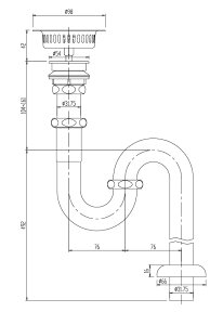 LIXIL ���N�V�� SF-25SA �r������ S�g���b�v (�����p) �p�C�v�a 32mm�y�����i�z