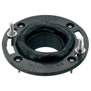 カクダイ 【4658S-75】 大便器用床フランジ(ステンレスビスつき) 【配管資材・水道材料】【純正品】