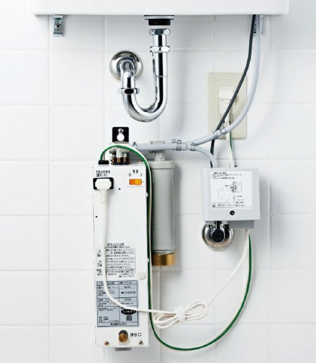 待望☆】 LIXIL リクシル トイレ用手洗器 温水自動水栓 100V 床給水 床排水 ハイパーキラミック INAX