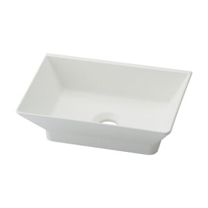 カクダイ【493-262-MW】角型手洗器//マットホワイト おしゃれ 飲食店などにおすすめです!