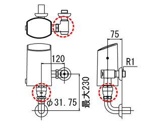 LIXIL ���N�V�� �yOKC-T710K�z �V���[�Y���F �I�[�g�t���b�V��C �i���F �I�[�g�t���b�V��C �Z�p���[�g�` �����t���b�V���o���u�i�ǋ����`�j�y�����i�z