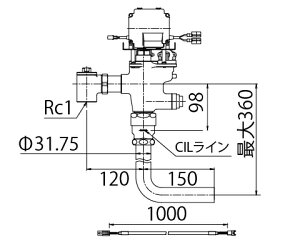 LIXIL ���N�V�� �yOKC-T780N-C�z �V���[�Y���F �I�[�g�t���b�V��C �i���F �I�[�g�t���b�V��C �Z�p���[�g�` �����t���b�V���o���u�i�{�b�N�X���E�����`�j�y�����i�z