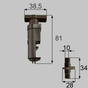 netda00012 LIXIL NVEgXe ܂hA㕔qWŒ葤Zbg hAi[DCZZ314×1 DCZZ304×1] yiz