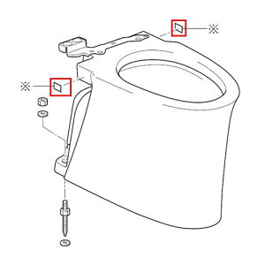 LIXIL�EINAX �y75-2725�z �ʃt�@�X�i�[ �g�C�����i [75-2725] �y�����i�z