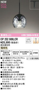 【OP252989LCR】オーデリック ペンダントライト LEDランプ 演色性(Ra):94 ペンダントライト おしゃれなダイニング照明 LED照明