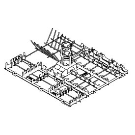 リンナイ Rinnai 098-9629000 下カゴ 部品 純正 食器洗い乾燥機 【純正品】