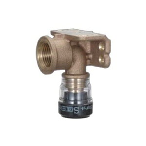 SMWL13W 13×Rp1/2 両座付き給水栓エルボ(砲金製) エスロカチットS (架橋ポリエチレン管用ワンタッチ継手) 給水・給湯用架橋ポリエチレン管・継手 セキスイ 積水 エスロン カチット【純正