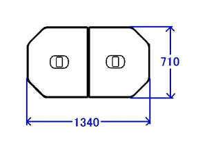 TOTO yʔctgݍ킹ӂӂ(OF1340710mm)yPCF1420R #NW1zypcf1420r nw1z[Vi]yiz