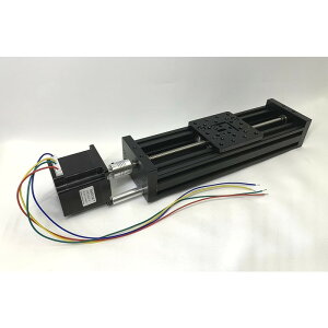 CNC Z-axis ���j�A�K�C�h �X���C�h�e�[�u���i�X�g���[�N250mm�j�X�e�b�s���O�E���[�^�[�t�� �iCTG-340�j