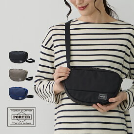 ポーター ムース ショルダーバッグ(L) 751-28179 ショルダーバッグ ショルダー ミニショルダー メンズ レディース 吉田カバン 斜め掛け 肩掛け 小さめ コンパクト 横型 軽量 軽い 旅行 PORTER MOUSSE SHOULDER BAG(L)