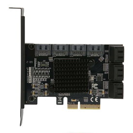 PCI-E 4X to SATA 3.0 10ポート拡張カード SATA拡張カード 増設ボード 拡張ア SATA拡張ボード 6Gbps PCI-E 4X to SATA