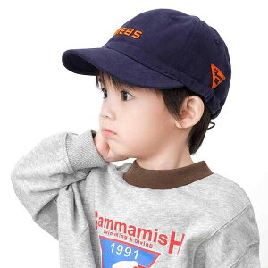 男の子 男児 ベビー 赤ちゃん用 キッズ 春秋 春秋冬 オールシーズン対応 カジュアル 普段使い 万能 コーデしやすい 韓国風 おしゃれ トレンド 文字入り アルファベット柄 野球帽 ベースボー