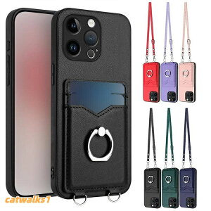 Pro �X�^���h�@�\ iPhone �X�g���b�v�� �J�o�[ ���|���x���g�t�� Plus 16 �J�[�h���[ PU���U�[ �X�}�[�g�t�H���P�[�X 16�v���X �A�C�t�H��16 �P�[�X