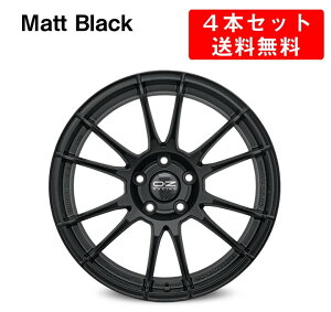 OZ Ultraleggera A~zC[ 4{Zbg 18C` 8x18 45 5-112 }bgubN C^A EgbWF[ Matt Black OZ Racing