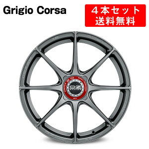 Formula HLT 4H A~zC[ 4{Zbg 17C` 7.5x17J C` 4@OWIRT/}bgubN@C^A OZ I[[bg tH[~HLT-4H Grigio Corsa/MattBlack OZ Racing