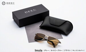 DEEC Imola�@�f�B�[�N �C���[���@2202 Gray / Navy Blue (�O���[ / �l�C�r�[�u���[)�@2203 Brown / Matte Silver (�u���E�� / �}�b�g�V���o�[) �@��̌^�\���b�h�`�^���t���[���@�K���X�����Y�@���{�� �I�]�@