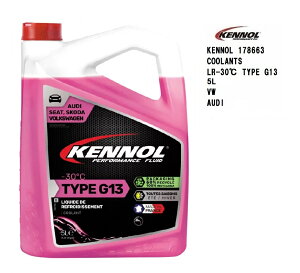 Pm[ N[g KENNOL COOLANTS LR -30 TYPE G13 5L tX p VW AUDI SEATSKODA