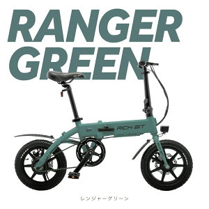 【ワイヤーロック&国旗ステッカープレゼント!】電動アシスト自転車 RICHBIT CITY ASSIST | 電動自転車 小型 軽量 公道走行可能 型式認定 ライト付き 折り畳み 軽量 通勤 通学 バッテリー着脱可能