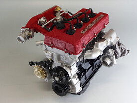 日下エンジニアリング 1/6スケールエンジンモデル　日産 スカイライン2000RS-TURBO　 FJ20ET　ウォールナット台座、アクリルケース付属　ハンドメイド 日本製