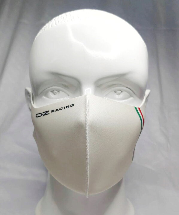 楽天市場 新色 カーボン追加 Oz Racing デザイン マスク おしゃれ かっこいい イタリア国旗 洗える ポリウレタン 抗菌 冷感 防臭 花粉症対策 Uvカット 飛沫防止 立体マスク ホイール オフホワイト ブルー チャコール ブラック カーボン メンズ オーゼット 6wheels