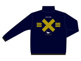 【ディープボンド】ジョッキーズジャケット 2024 幸英明騎手仕様 大久保厩舎 DEEPBOND 宝塚記念バージョン Navy / Gold (競馬)