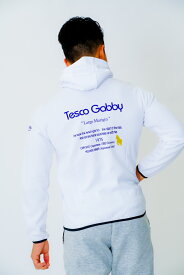 【テスコガビー】長嶋氏公式 二冠馬のテスコガビー！Tesco Gabby PULL OVER HOODIE 2023　WHITE / PURPLE