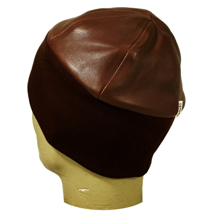 楽天市場】CHAPAL シャパルフランス製 レザーニットキャップ BONNET 