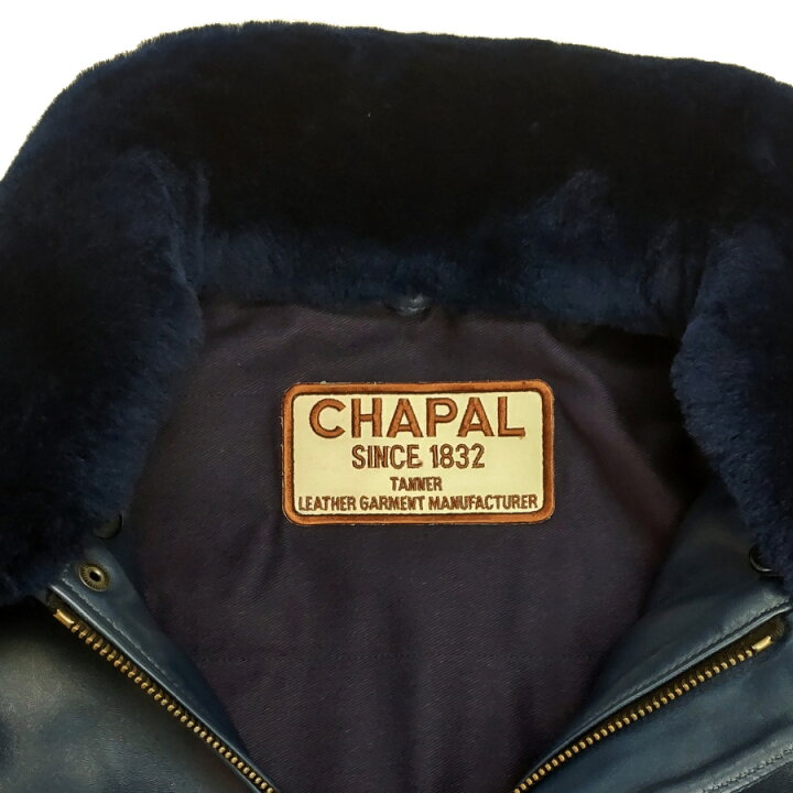 楽天市場】CHAPAL（シャパル）フランス製 G1タイプ ブルゾン 羊革 