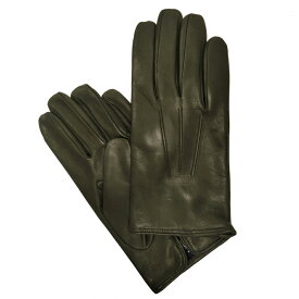 【新色入荷】【定番モデル】MEROLA GLOVES（メローラ） イタリア製 手袋 メンズ ME002-90 グレーxカシミヤライニング ブラウン 羊革 Nappa Leather ハンドメイド ローマ 映画衣装