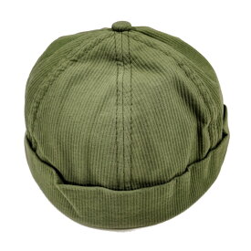 【セール30】OLOW（オロウ）フィッシャーマンキャップ（ロールキャップ）OL519516 カーキ コットン ピケ100% 男女兼用 フランス パリのブランド