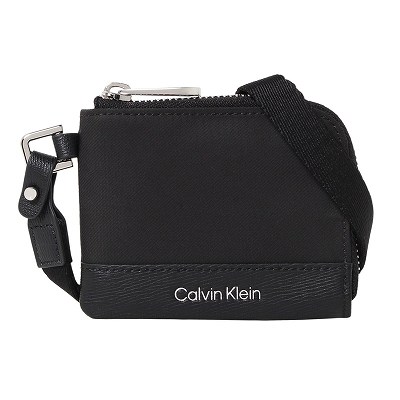 カルバンクライン Calvin Klein K50K508515BAX ストラップ付財布　ブラック