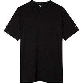 【単品1枚】Paul Smith ポールスミス 半袖 Tシャツ M1A 389F A3PCK 79A 2A ブラック ホワイト グレー ロゴプリント クルーネック トップス メンズ【新品・未使用・正規品】売れ筋