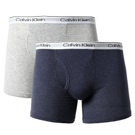 【2枚セット】カルバンクライン　Calvin Klein　RHH5131　ボクサーパンツ　Boxer Brief 2PCS PACKネイビー　グレー ボーイズ　メンズ【c】【サイズ交換対象外】【新品・未使用・正規品】