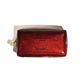 CHANELシャネル 限定　ポーチ　chanel-pouch-red コスメ化粧ビューティルージュアリュールホリデー 【新品/未使用/正規品】【売れ筋】